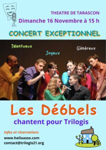 Affiche concert dé6bels
