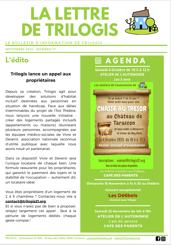 Infolettre trilogis n°17 septembre 2025 01
