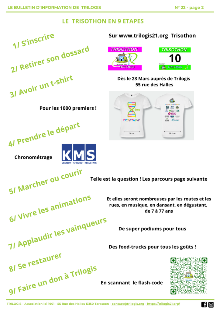 TRILOGIS La Lettre n°22 mars 2026