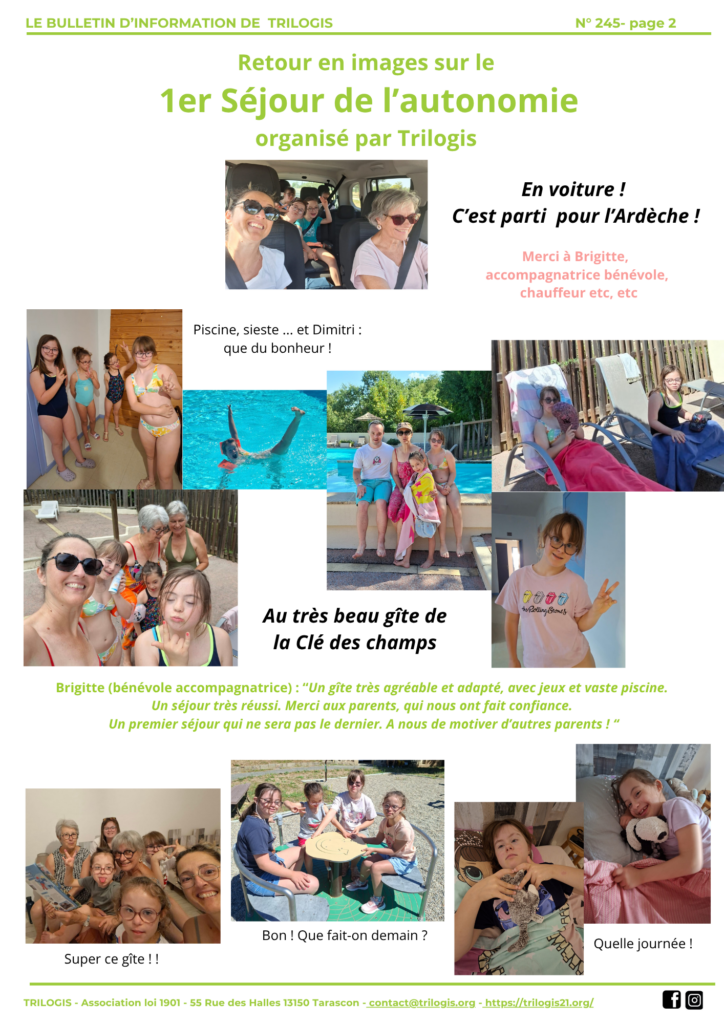 TRILOGIS La Lettre n°25 juillet 2026
