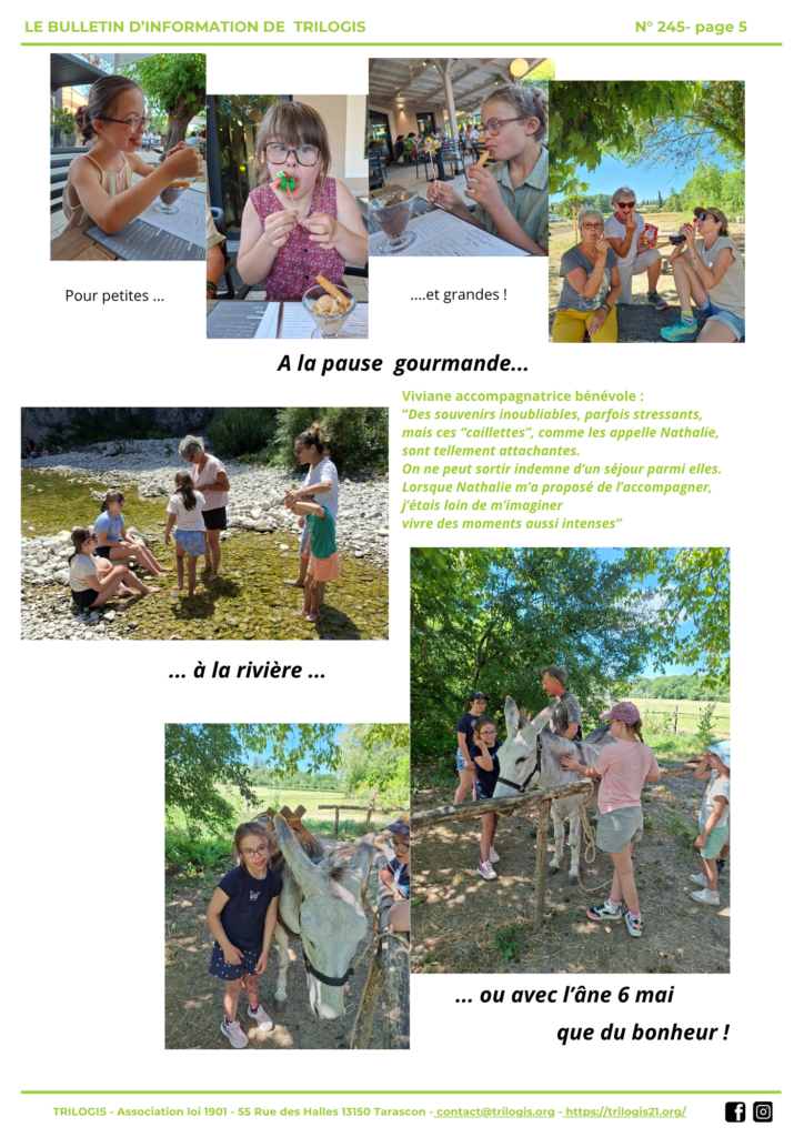TRILOGIS La Lettre n°25 juillet 2026